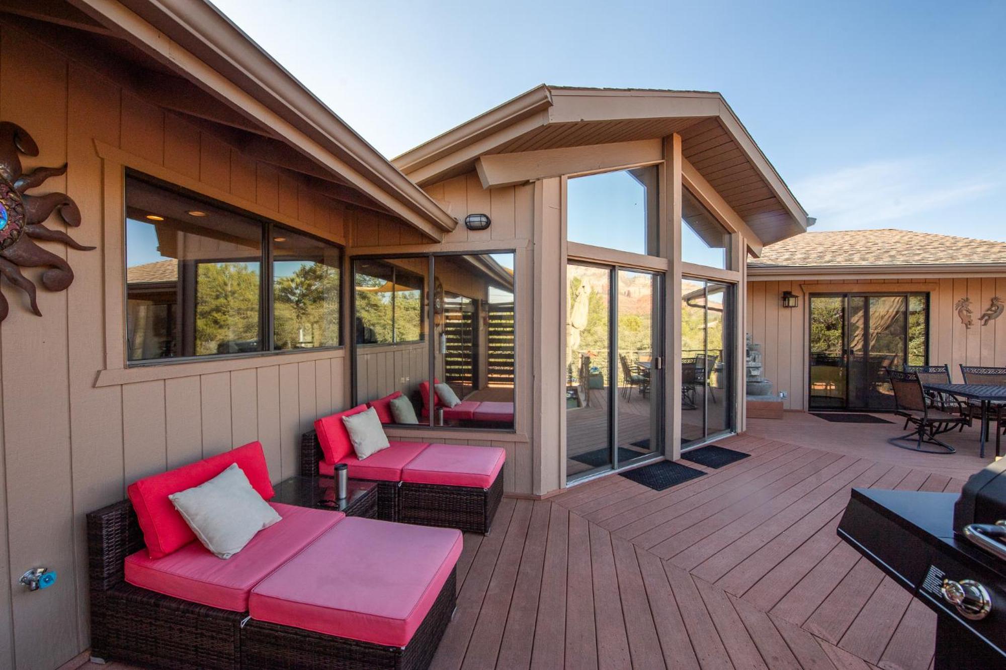 Private-red Rock Views -fire Pit-hot Tub-location *